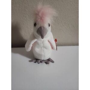 RARE! Kuku | Ty Beanie‎ Baby | the Cockatoo Bird | 1997
